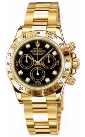 Worldofluxuryus — Rolex Daytona Cosmograph 18K Yellow Gold — Watch — resale