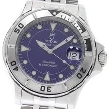 Tudor — Tudor Prince Date Hydro Note 89190 Blue Automatic SS — Watch — resale