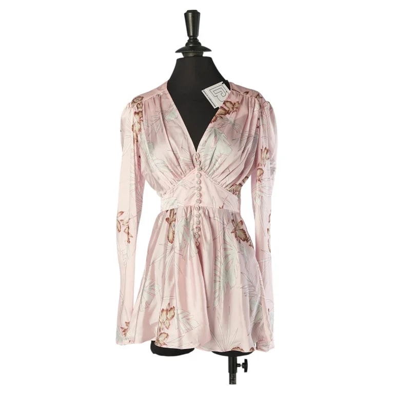 Paco Rabanne — Pale Printed Mini Dress Paco Rabanne — Clothing — resale