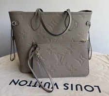 Louis Vuitton — Louis Vuitton Neverfull Turtledove — Handbag — resale