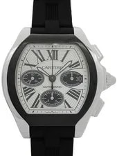 Cartier — Cartier Roadster S Chronograph W6206020 Automatic 44mm Silver — Watch — resale