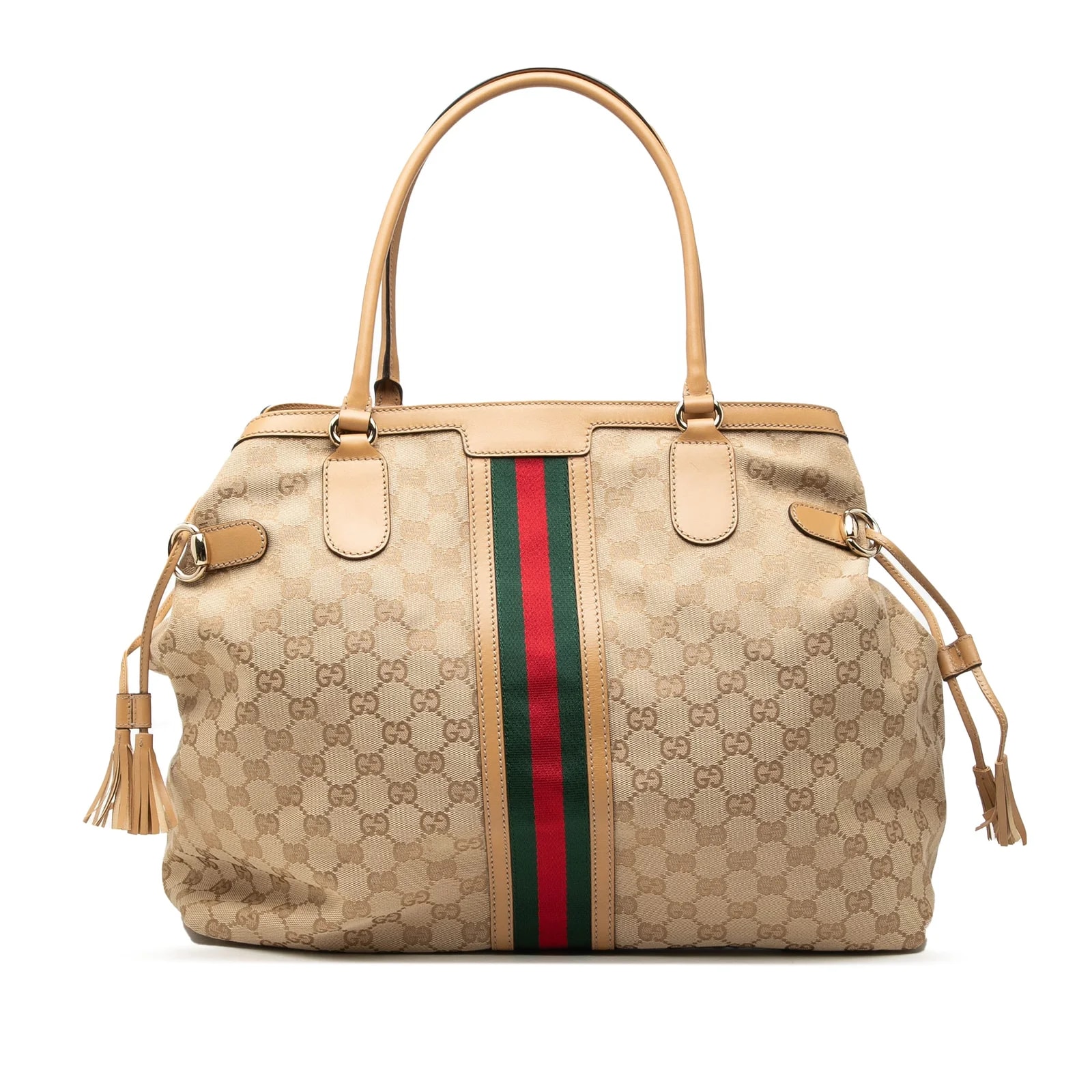 Gucci — Web Tassel — Handbag — resale