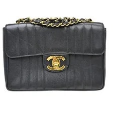 Chanel — Chanel Vertical Stitch Classic Flap — Handbag — resale