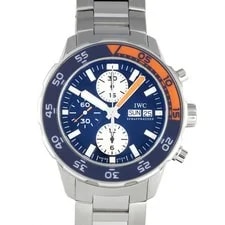 IWC — IWC Aquatimer IW376703 Automatic Winding 44mm Blue / Silver Stainless — Watch — resale