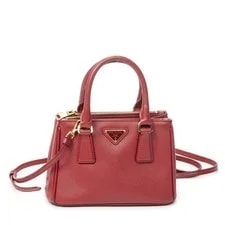 Prada — Prada Mini Galleria Double Zip — Handbag — resale