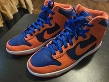 Nike — Nike Dunk High DD1399-800 Knicks High Top — Sneaker — resale