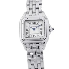 Cartier — Cartier Panthere Quartz WSPN0006 Stainless Steel 30mm Silver Dial #TZW1279 — Watch — resale