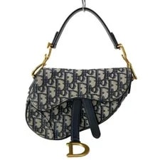 Dior — Christian Dior /ChristianDior Saddlebag / Trotter Jacquar — Handbag — resale