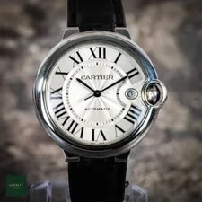 Cartier — Cartier Ballon Bleu de 40mm WSBB0039 Silver Dial Warranty Until 2029 — Watch — resale