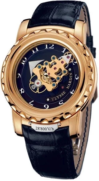 Worldofluxuryus — Ulysse Nardin Freak 28,800 V/h 18K Rose Gold — Watch — resale