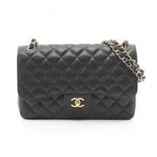 Chanel — Chanel Matelasse 30 Classic Large W Flap BK GHW — Handbag — resale