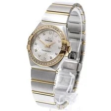 Omega — Omega Constellation Brushed 123.25.27.60.52.002 27mm SS Silver #C4559 — Watch — resale