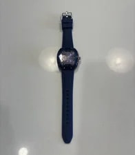 Case — Irlandy Quartz Analog Blue Clear Plastic Case and Silicone Strap — Watch — resale
