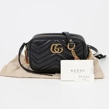 Gucci — Gucci GG Marmont Mini Crossbody 448065 153850572 — Handbag — resale