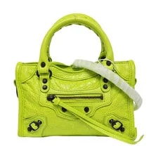 Balenciaga — Balenciaga le City Motorcycle With in - Excellent #1Y7WAU1 — Handbag — resale