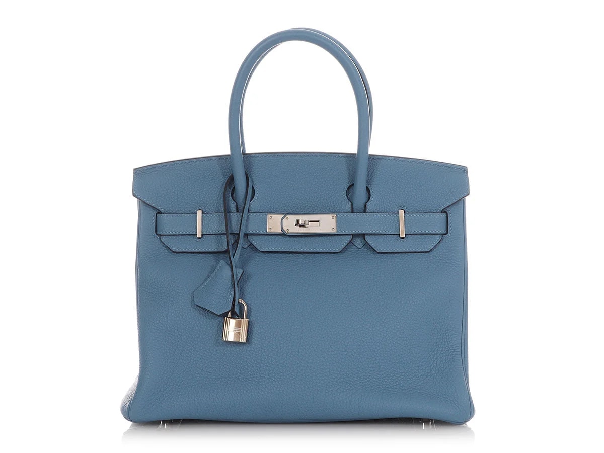 Hermès — Hermès Azur Birkin 30 — Handbag — resale