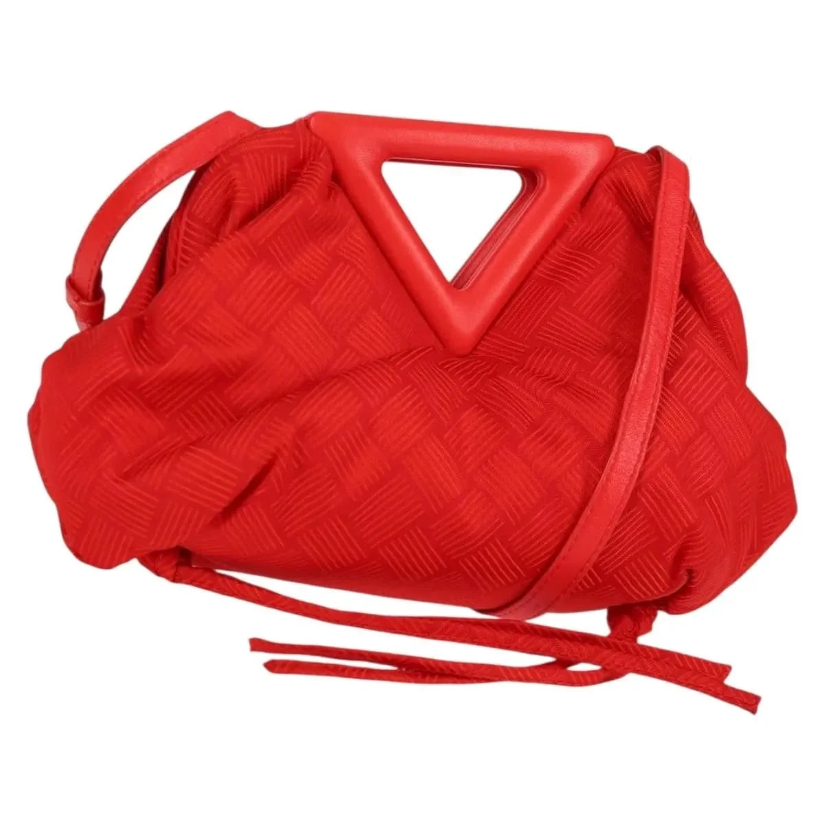 Bottega Veneta — Bottega Veneta Point Chunky Fabric — Handbag — resale