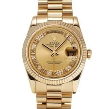 Rolex — Rolex Day-Date 18238A Champagne/diamond 722931 — Watch — resale