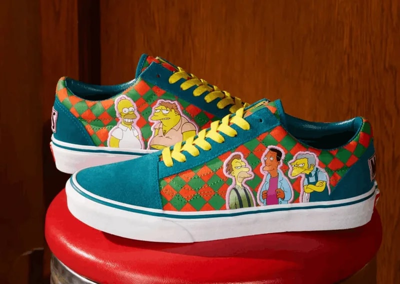 VANS — Size US 6.5 Vans Old Skool the Simpsons Moe's Bar — Sneaker — resale