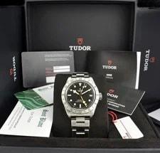 Tudor — Tudor 39mm Steel Black Bay Pro W/ BOX Card TAG 79470-0001 Sant Blanc — Watch — resale