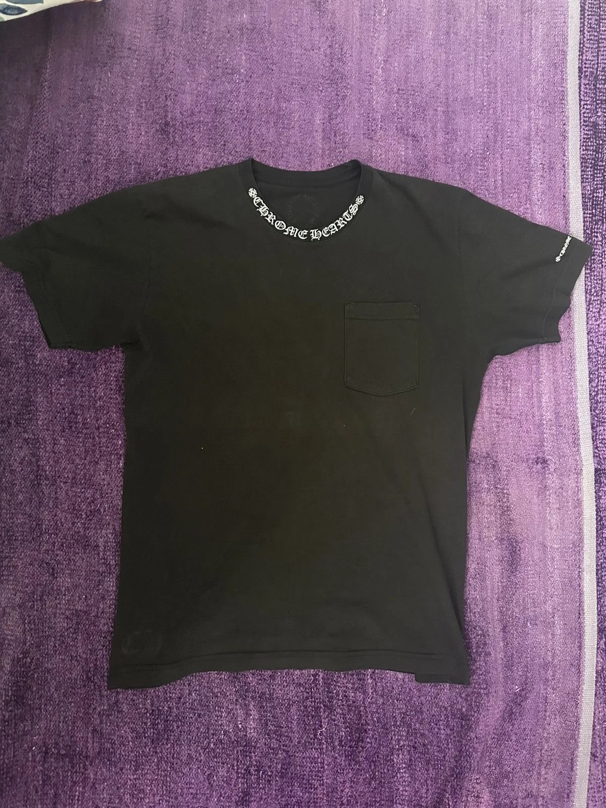 Chrome Hearts — Hearts Shoulder Logo T-Shirt — streetwear — resale