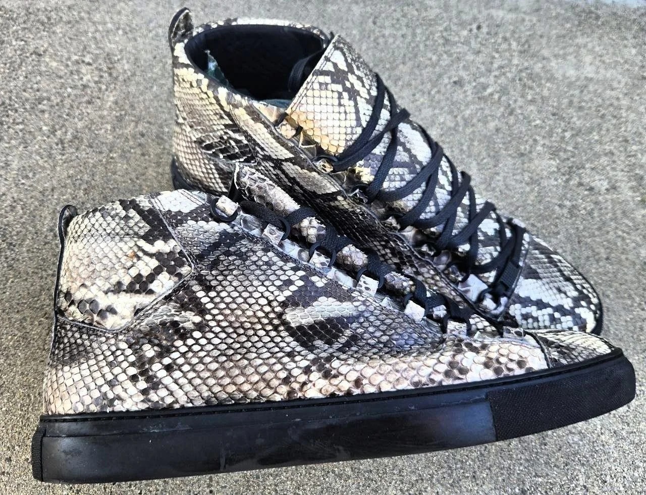 Balenciaga — Balenciaga Arena High Top Skin Pattern — Sneaker — resale