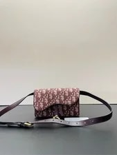 Dior — Auth Dior Mini Saddle Waist — Handbag — resale