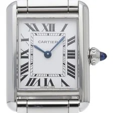Cartier — Cartier Tankmast SM WSTA0051 Stainless Steel WomenWatch Silver — Watch — resale