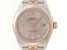Rolex — Rolex Datejust 28 279161G Stainless Steel / K18Pink Gold 28mm Pink Dial #DW082 — Watch — resale