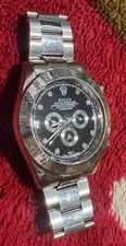 Rolex — Rolex Daytona 116520 Silver Oyster Bracelet With Silver Bezel — Watch — resale