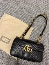 Gucci — Gucci Marmont 22 Cm GHW Excellent — Handbag — resale