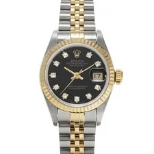 Rolex — Rolex Datejust 69173G Black/diamond 717137 — Watch — resale