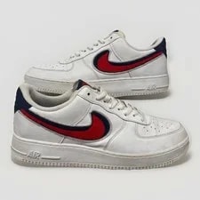 Nike — Nike Air Force 1 Low 3D Chenille Swoosh ’S — Sneaker — resale