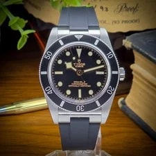 Tudor — 2026 Tudor Black Bay 54 Black Dial Rubber Strap 37mm Full Set M79000N-0002 — Watch — resale