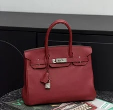 Hermès — Auth Hermès Birkin 30 Grenat Collector — Handbag — resale