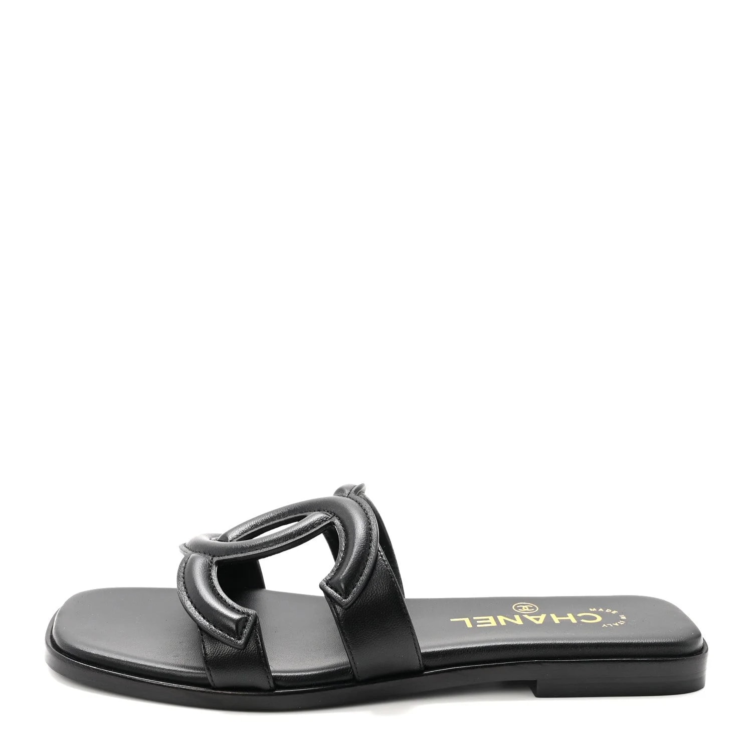 Chanel — CC Cut Out Mules 36 — Designer Shoe — resale