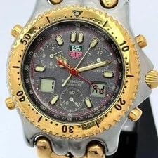 Tag Heuer — TAG Heuer Professional Senna Model CG1122 Analog Digital From Japan — Watch — resale