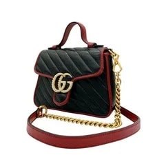 Gucci — Gucci GG Marmont Mini Top-Handle 2-Way Japan 0610171 — Handbag — resale