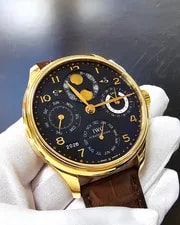 IWC — IWC Portuguese Perpetual Calendar Auto 44mm Leather IW503202 — Watch — resale