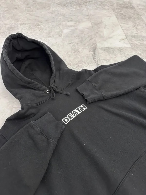 Supreme — Supreme “Death” Graphic Hoodie — Handbag — resale