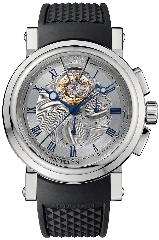 Worldofluxuryus — Breguet Marine Tourbillon 5837 Platinum — Watch — resale