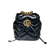Gucci — Gucci Marmont Mini Backpack Louis Vuitton Style — Handbag — resale