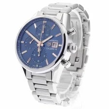 Tag Heuer — TAG Heuer Carrera CBK2115 Automatic 41mm Box Papers Blue Chronograph — Watch — resale