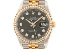 Rolex — Rolex Datejust 36 Bezel D 126283RBR 36mm Black Dial Automatic #DW1054 — Watch — resale