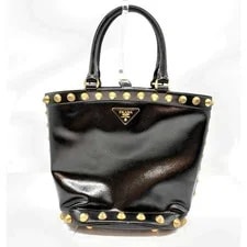 Prada — Prada 2Way Bucket Hardware Studs L — Handbag — resale