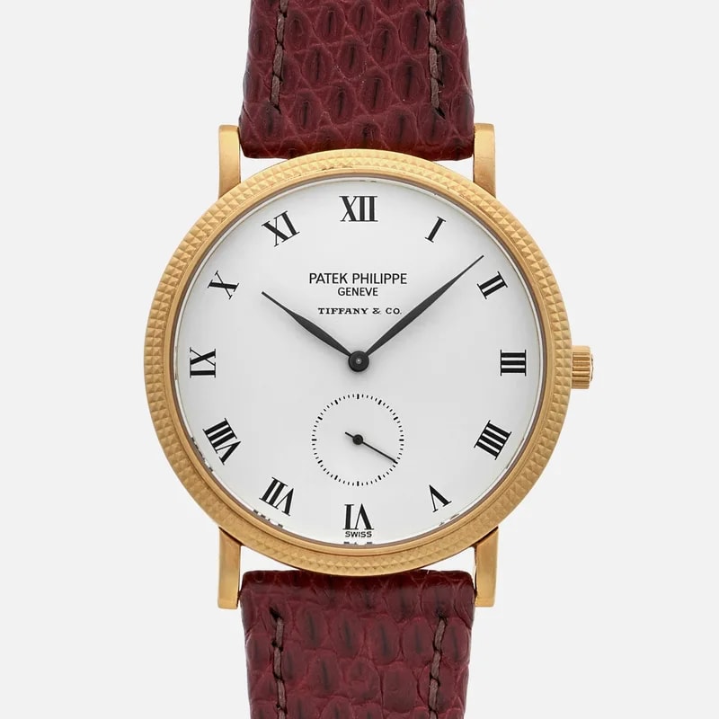 Patek Philippe — 1980s Patek Philippe Calatrava Ref. 3919 Retailed By Tiffany & Co. — Watch — resale