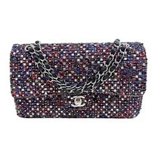 Chanel — Chanel Classic Double Flap Mirror Embellished — Handbag — resale