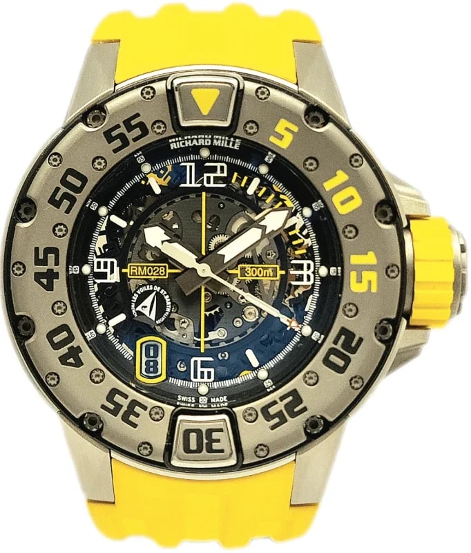 Worldofluxuryus — Richard Mille RM 028 Diver Limited Edition Titanium — Watch — resale