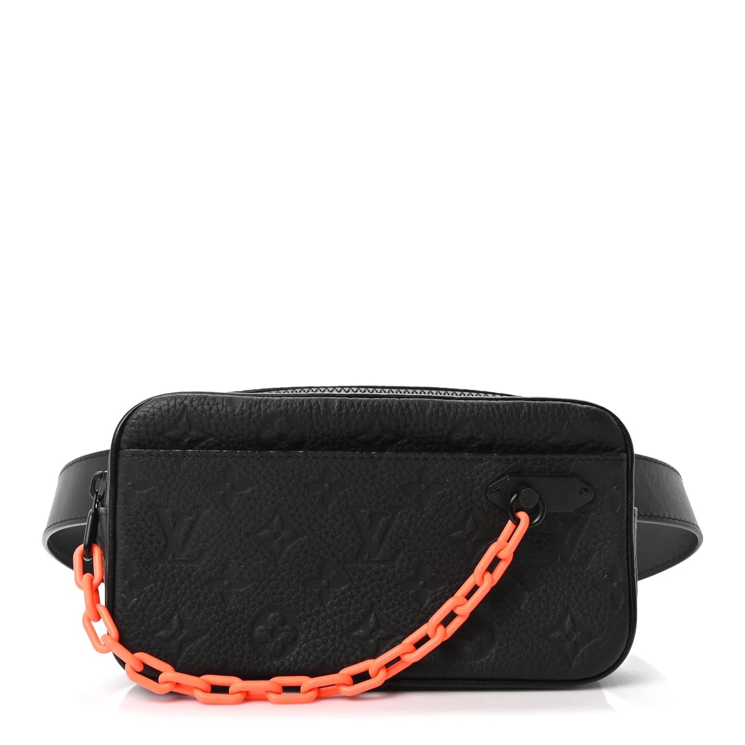 Louis Vuitton — Taurillon Uniformes Solar Ray Soft Pochette Volga Belt Bag — Accessory — resale