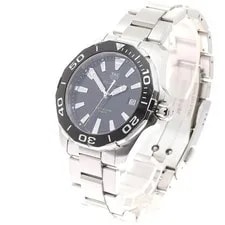 Tag Heuer — TAG Heuer Aquaracer WAY111A 41mm SS Black Dial Quartz Date #C536 — Watch — resale